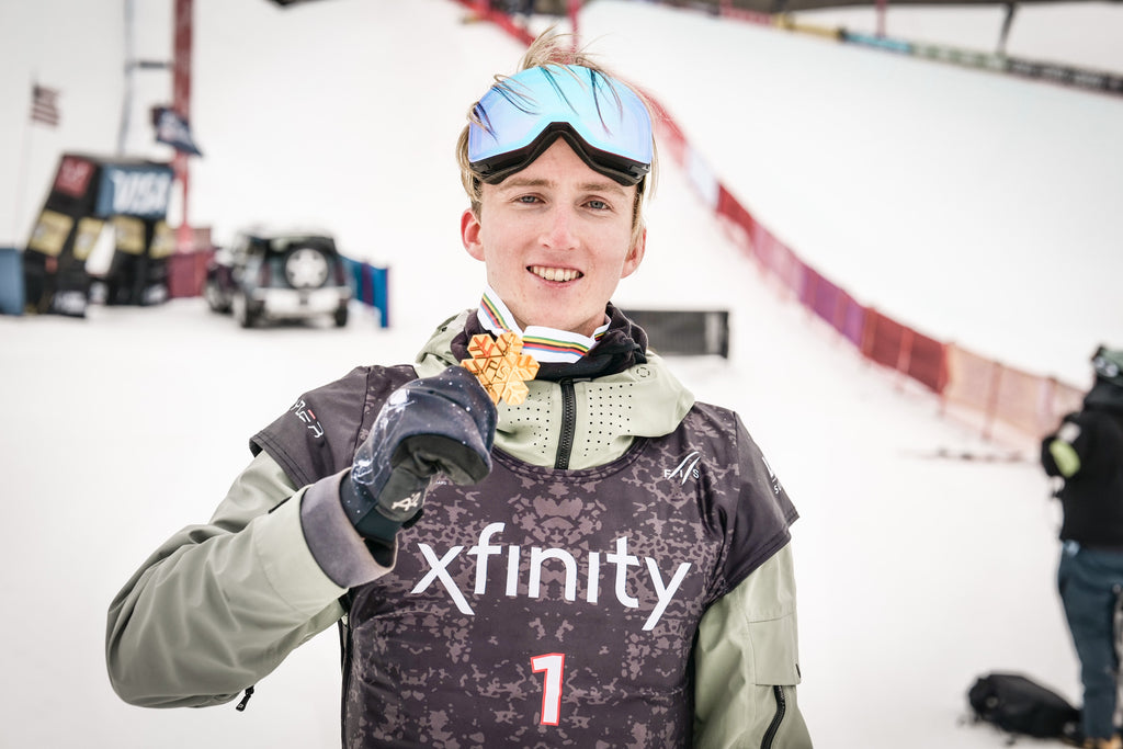 Campeón mundo Andri Ragettli Protest