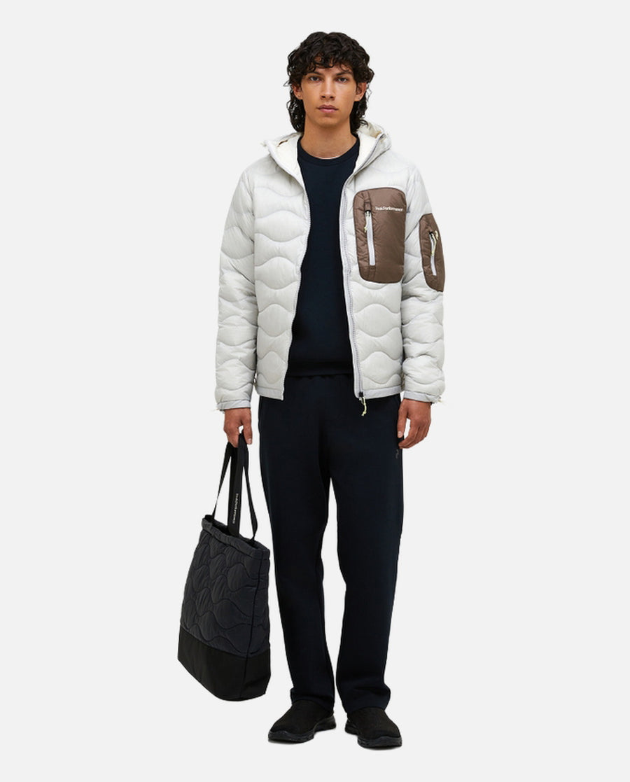 Veste Homme M Helium Utility Down Hood Jkt  Blanc
