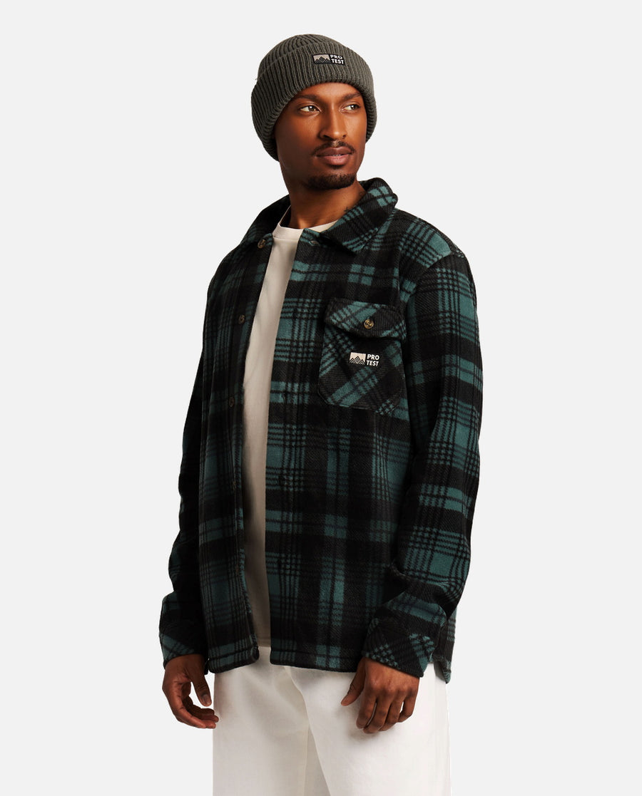 Chemise Homme M Jacob Outdoor Shirt Protest Vert