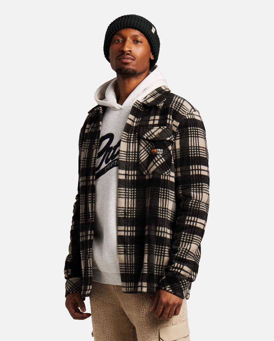 Chemise Homme M Jacob Outdoor Shirt Protest Marron