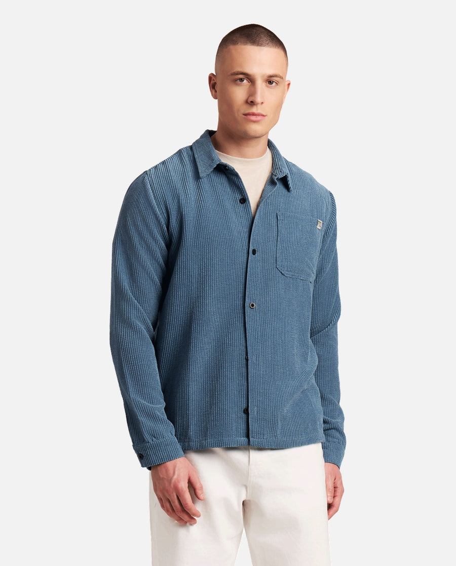 Chemise Homme M Cane Outdoor Shirt Protest Bleu