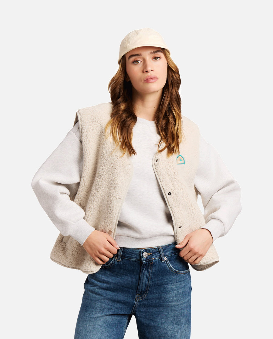 Gilet Femme W Tosha Outdoor Bodywarmer Protest Blanc