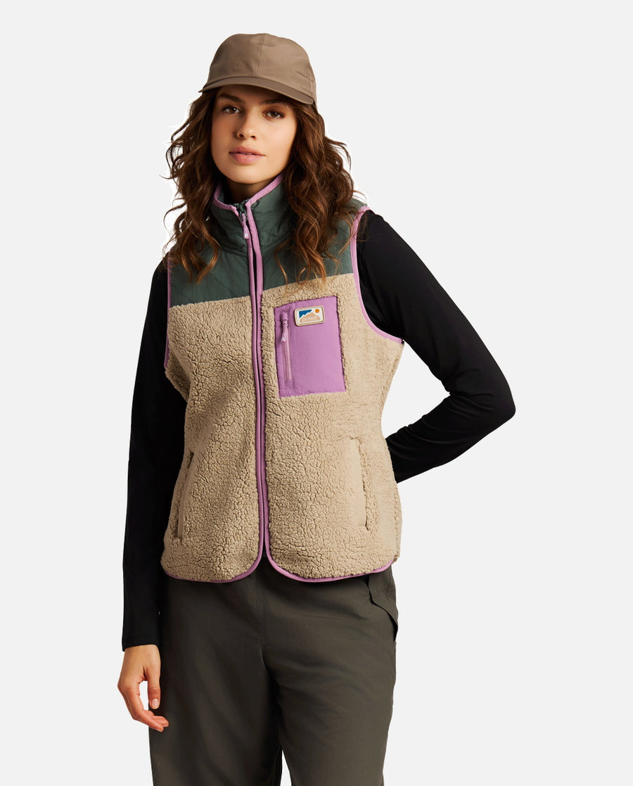 Gilet Femme W Weeton Outdoor Bodywarmer Protest Vert