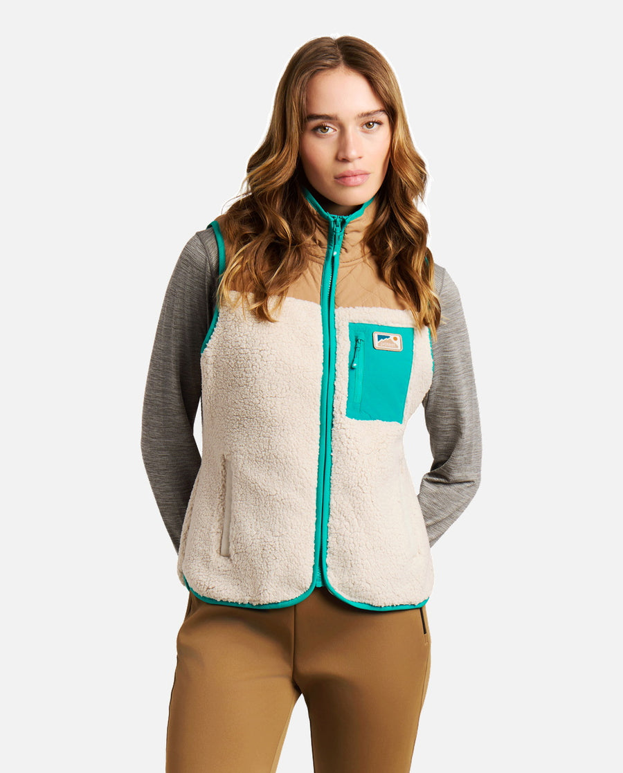 Gilet Femme W Weeton Outdoor Bodywarmer Protest Vert