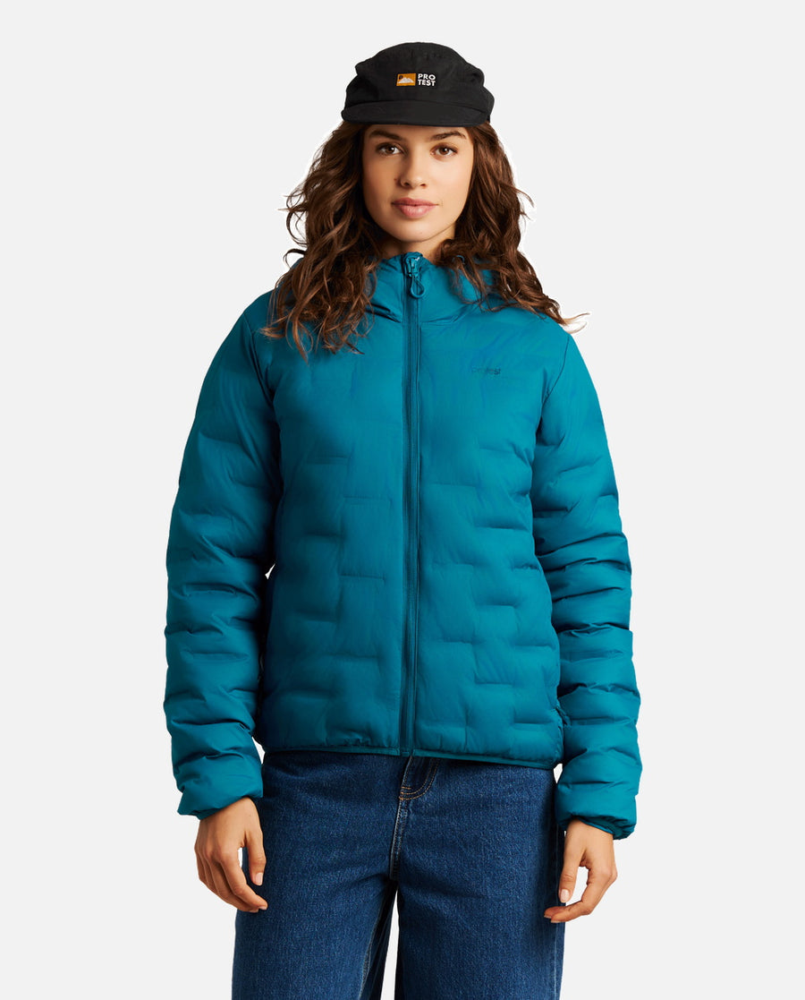 Veste Femme W Lupita Outdoor Pufferjacket Protest Bleu