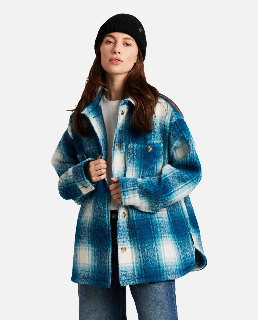 Veste Femme W Doris Outdoor Sjacket Protest Bleu