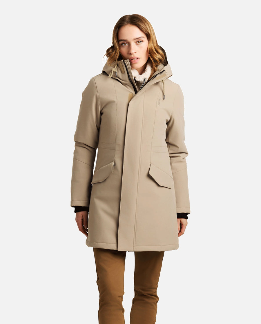 Veste Femme W Laniakea Outdoor Jacket Protest Marron