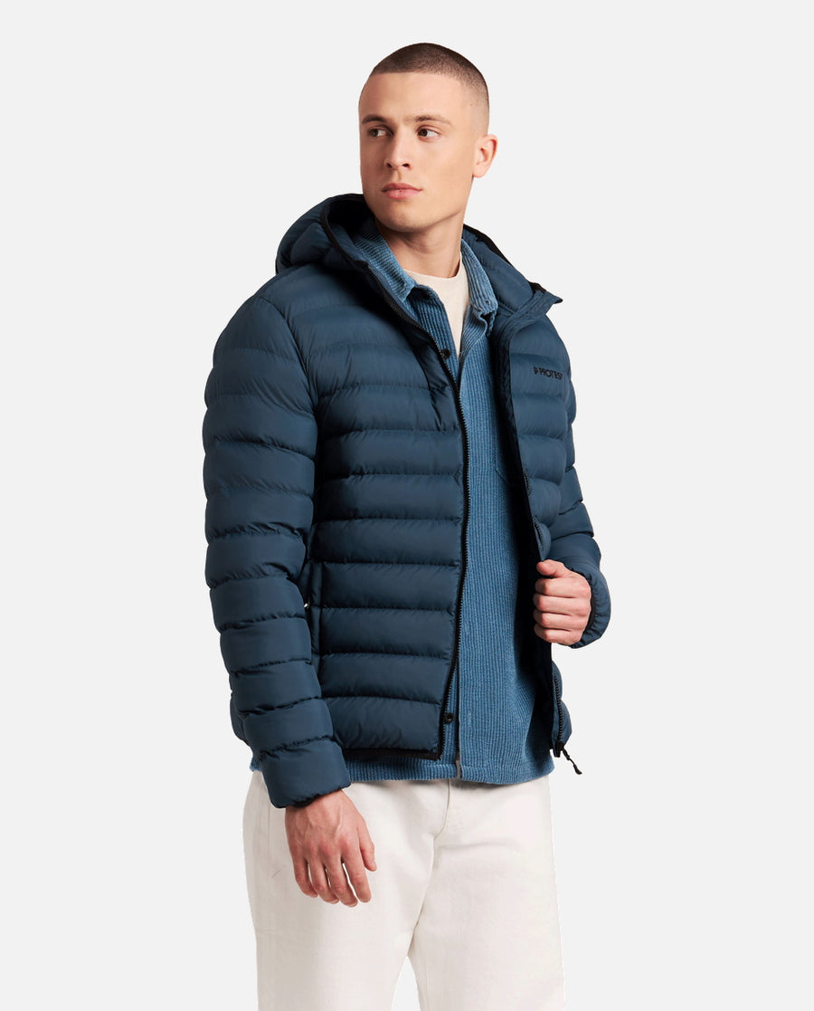 Veste Homme M Basso Outdoor Pufferjacket Protest Bleu